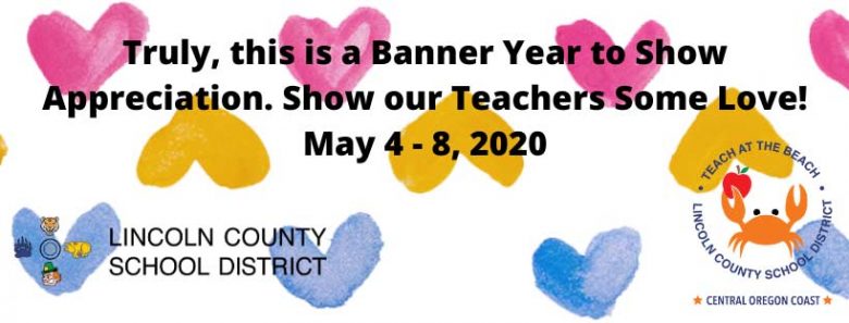 Truly, this is a banner year to show appreciation for our teachers May 4-8
